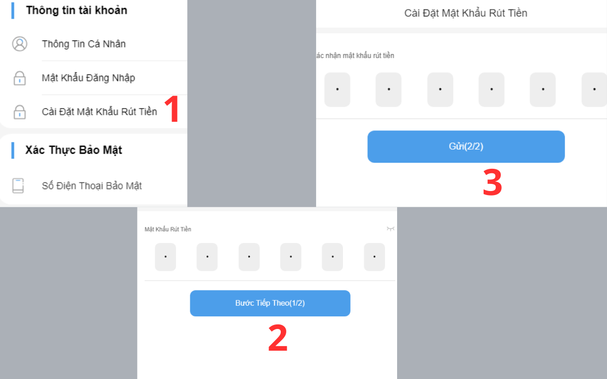 đăng ký 8xbet - cách mở tài khoản 8xbet nhanh chóng với 3 bước 5 cài đặt mã pin rút tiền