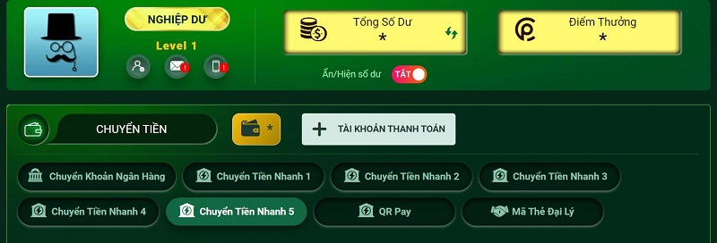 nạp tiền fb88 100% thành công lên tài khoản 2 các hình thức nạp tiền fb88