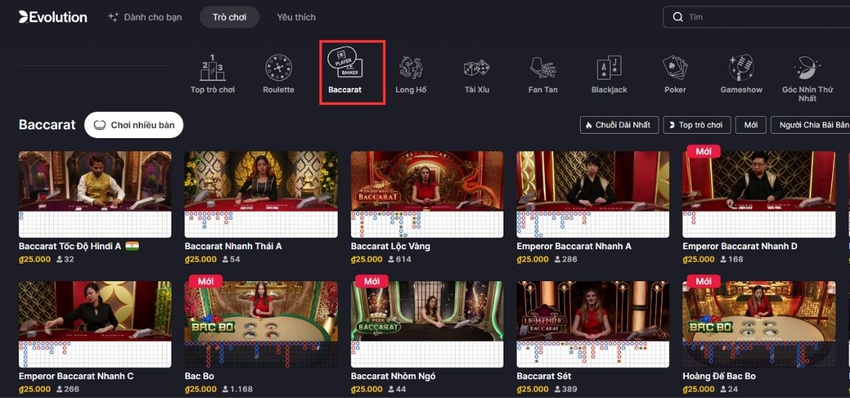 baccarat 8xbet - trải nghiệm game bài đỉnh cao tại 8xbet 2 chọn bàn chơi baccarat 8xbet phù hợp với mức cược