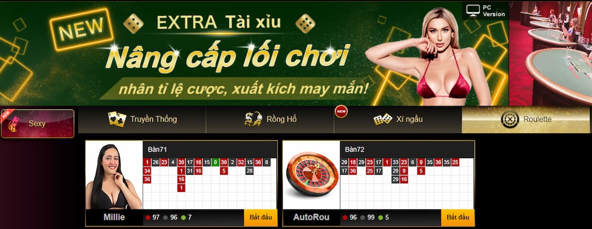 chọn bàn chơi roultte phù hợp ngân sách