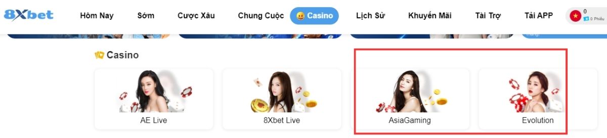 chọn snahr chơi blackjack 8xbet