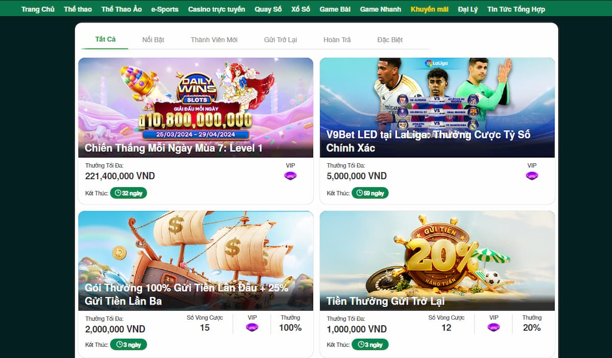 v9bet - cập nhật link truy cập v9bet mới nhất 8 chương trình khuyến mãi v9bet