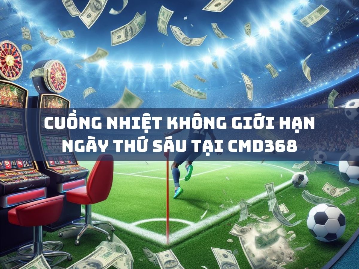 cuồng nhiệt không giới hạn ngày thứ sáu tại cmd368 1 cuồng nhiệt không giới hạn ngày thứ sáu tại cmd368
