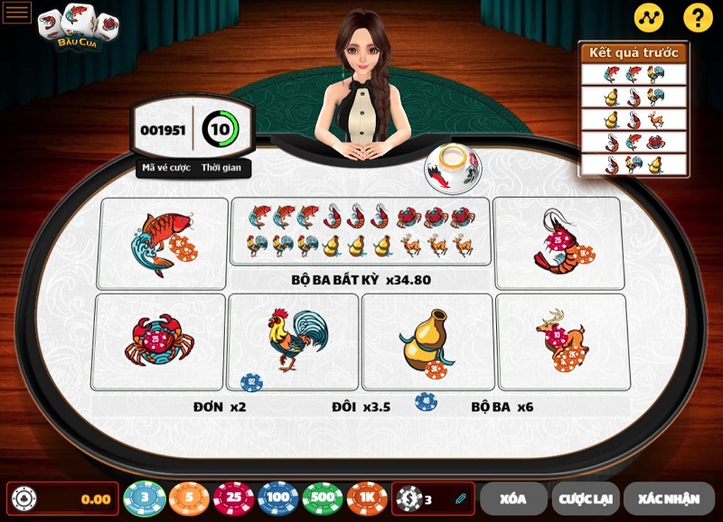 đặt cược bầu cua fb88