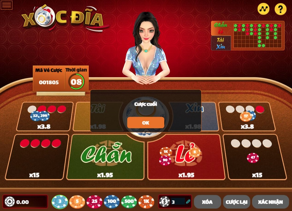 đặt cược xóc đĩa fb88