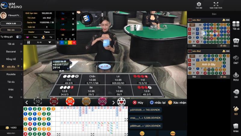 đặt cược xóc đĩa fun88