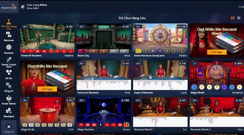 giao diện casino vn88