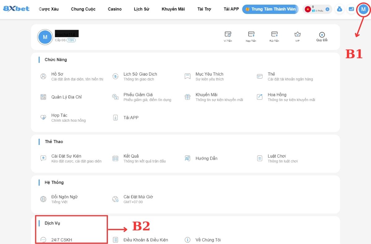 liên hệ 8xbet qua chat trực tuyến