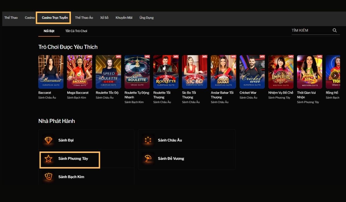 tìm sảnh game fan tan 188bet