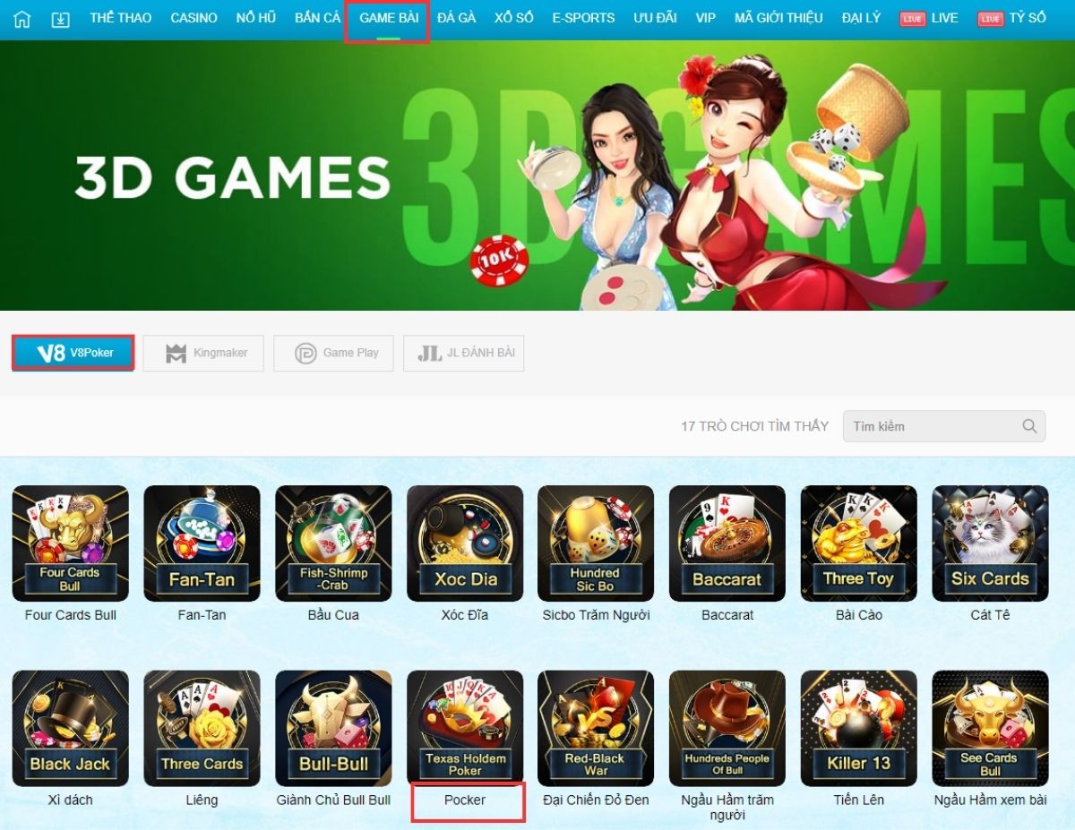 poker jun88 phiên bản 3d