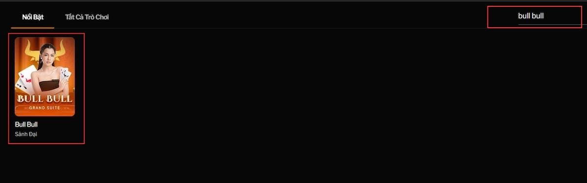 sử dụng thanh tìm kiếm bull bull 188bet