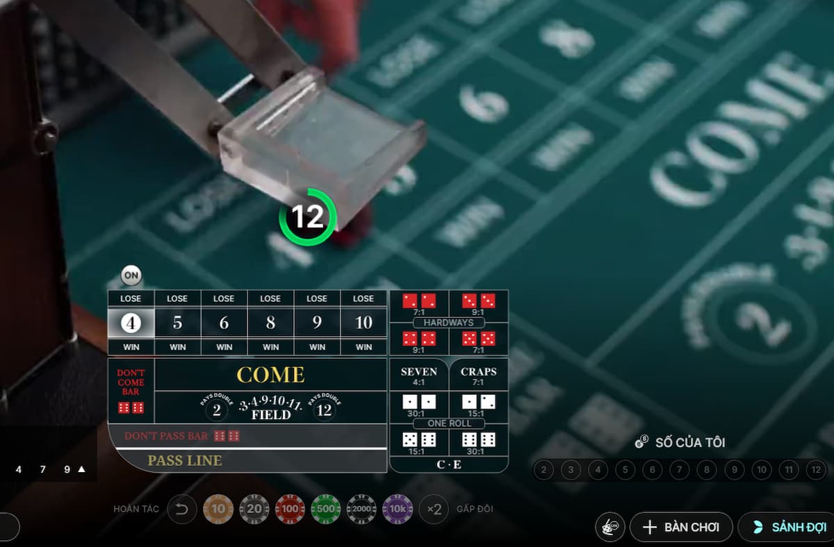 vòng1 trong craps fun88