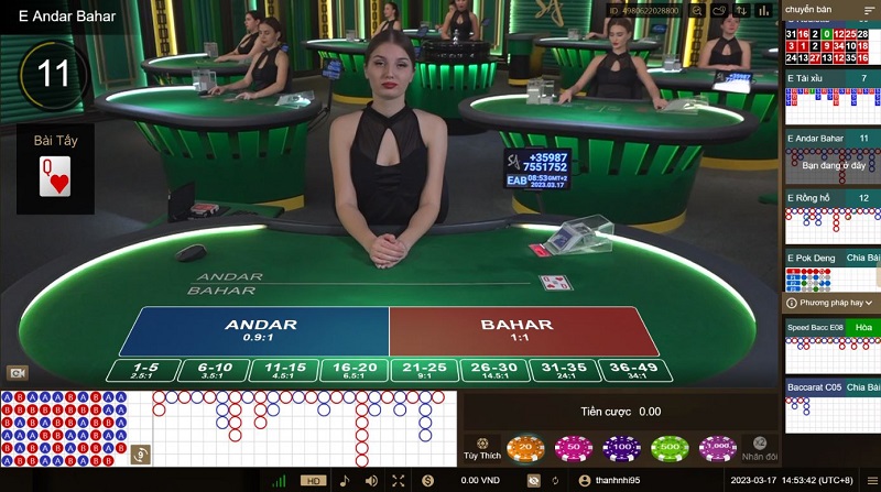 đăt cược andar bahat fb88