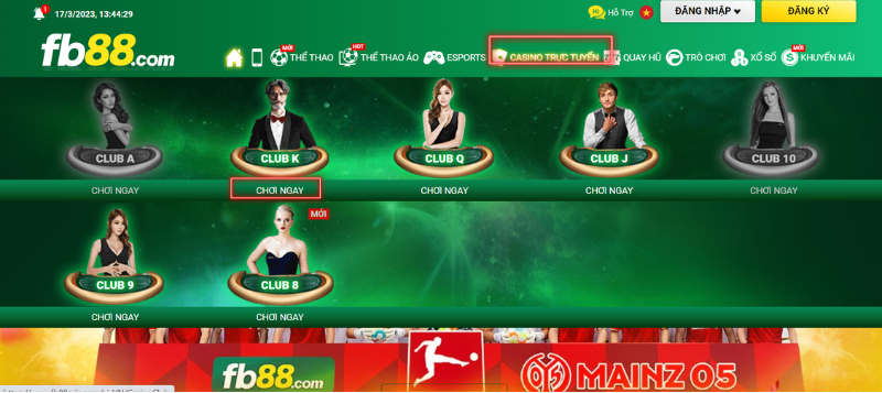 đến club king chơi andar bahar fb88