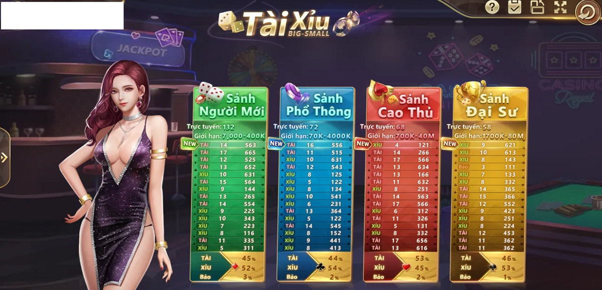 hướng dẫn cách chơi tài xỉu 8xbet đơn giản cho người mới 6 chọn sảnh chơi tài xỉu 3d 8xbet phù hợp
