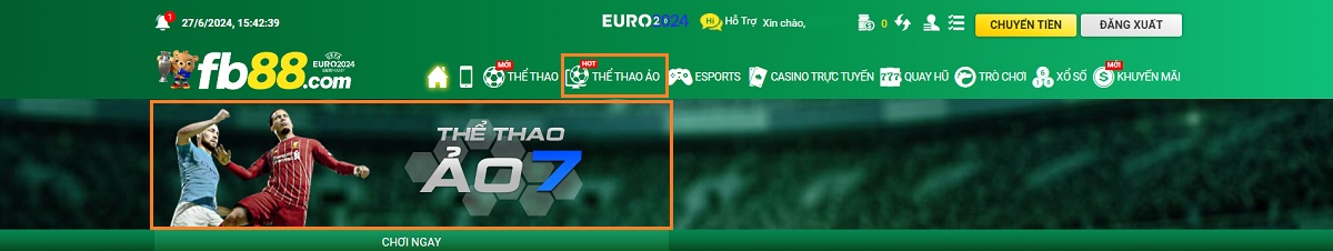 truy cập trang bóng đá ảo fb88