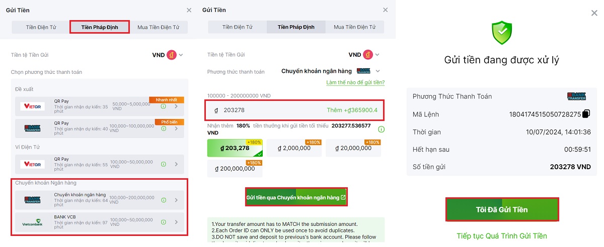 hướng dẫn nạp tiền bc game nhanh nhất cho tân thủ 4 nạp tiền bc game bằng phương thức chuyển khoản ngân hàng