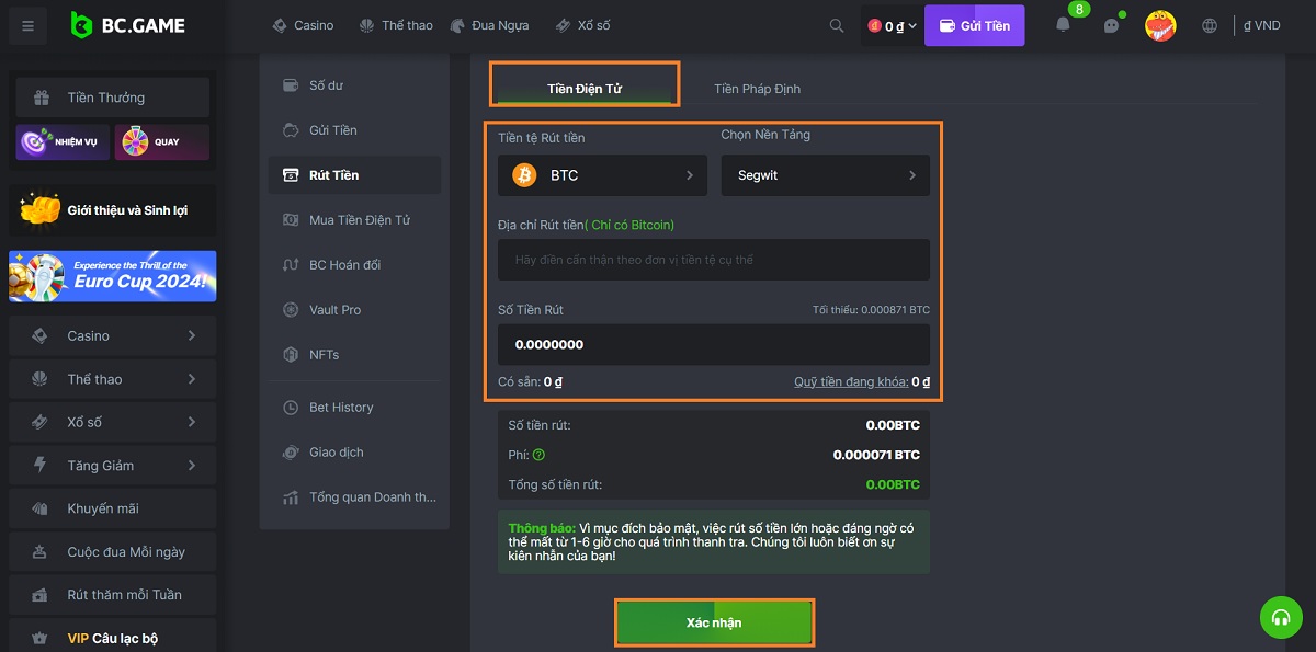 rút tiền bc.game bằng tiền điện tử