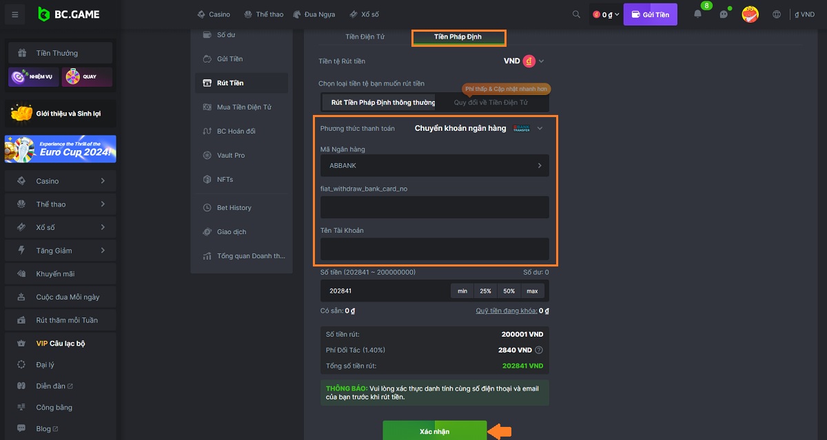 rút tiền bc.game bằng phương pháp tiền pháp định